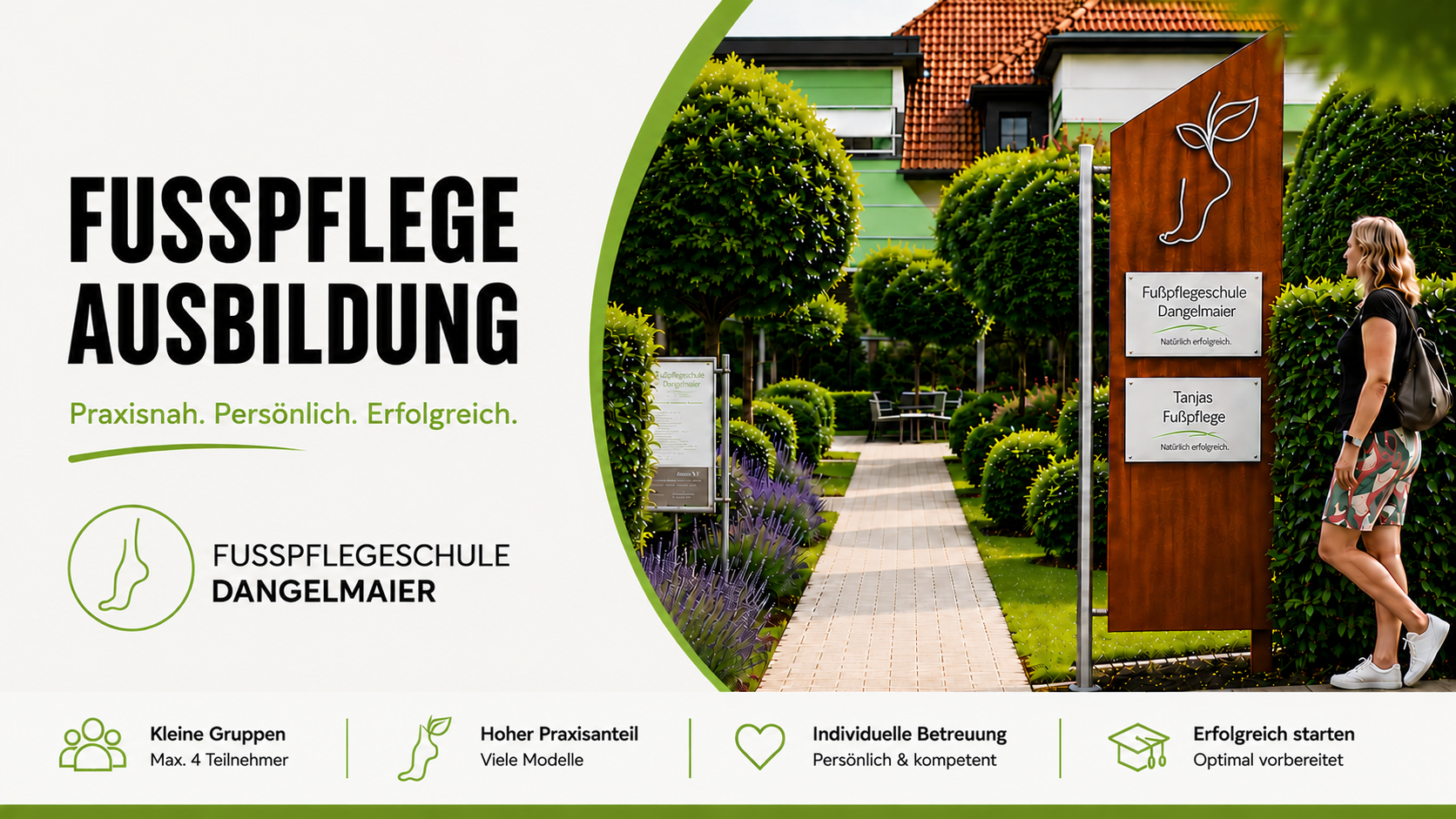 Imagevideo der Fußpflegeschule Dangelmaier